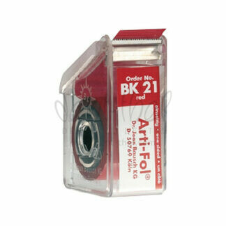 PAPEL articular BK21 8µ Rojo 1 cara 22mm
