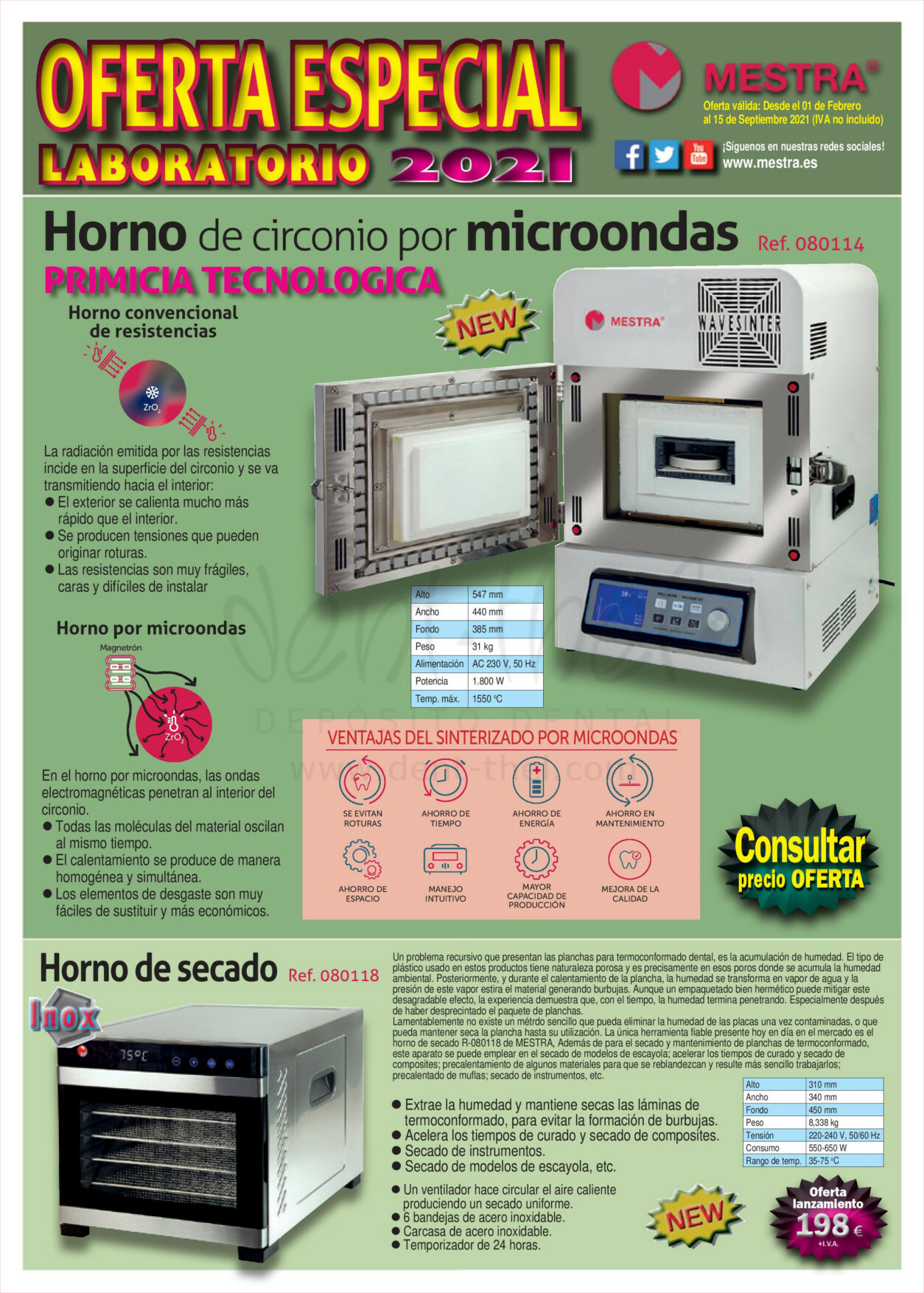Ofertas Mestra laboratorio hasta 15/09/2021 Ofertas Mestra laboratorio hasta 15/09/2021