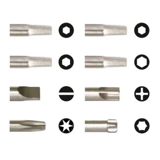 PUNTA para el destornillador de implantes corta 20 mm