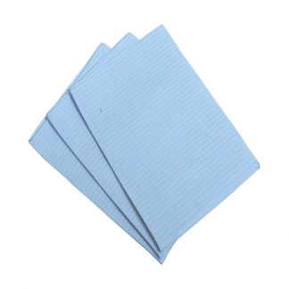 500 SERVILLETAS 1 PAPEL + 1 PE AZULES