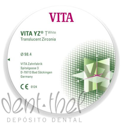 DISCO Zirconio VITA YZ®® T White Ø 98.4