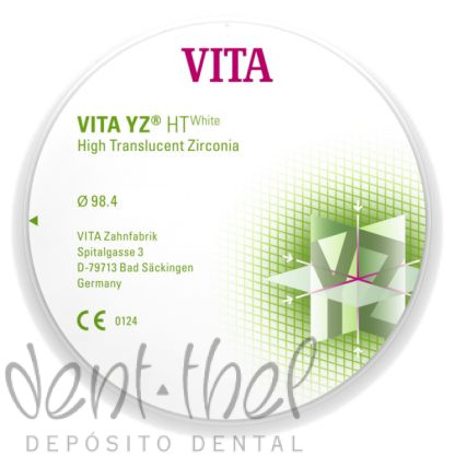 DISCO Zirconio VITA YZ® HT White, Ø 98.4