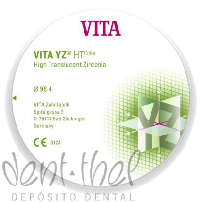 DISCO Zirconio VITA YZ® HTColores 3D Ø 98.4