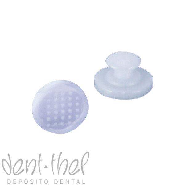 thumbnail image 2 of 10 Pcs AZDENT Lingual Buttons For Orthodontics – Round Base, Bondable, Metal, Dental Lab Quality 2 of 2