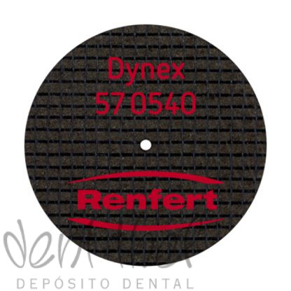 20 DYNEX discos doble refuerzo fibra 0,5x40 mm