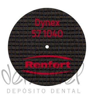 20 DYNEX discos doble refuerzo fibra 1x40 mm