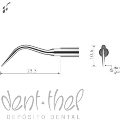 SAT Punta periodontal supercial s10P