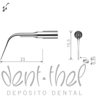 SAT Punta periodontal sub-gingival s10Z