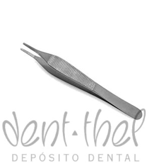 PINZA Adson para algodón y cirugía 12cm