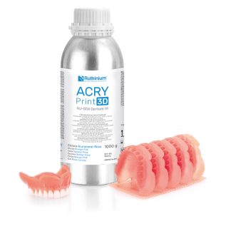RESINA 3D ACRY PRINT Denture HI Naranja-rosado 1000g