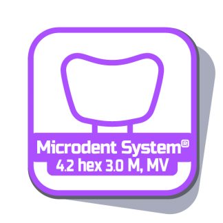 MICRODENT SYSTEM® 4,2 hex 3,0 M, MV