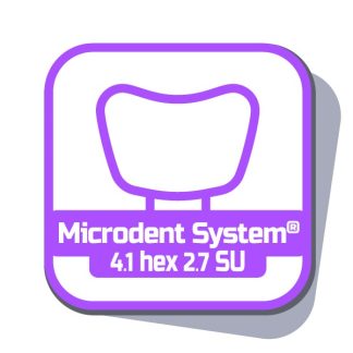 MICRODENT SYSTEM ®4,1 hex 2,7 SU