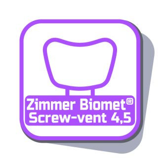 ZIMMER BIOMET® Screw-vent 4,5