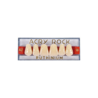 DIENTES ANTERIORES SUPERIORES Acry Rock color vita