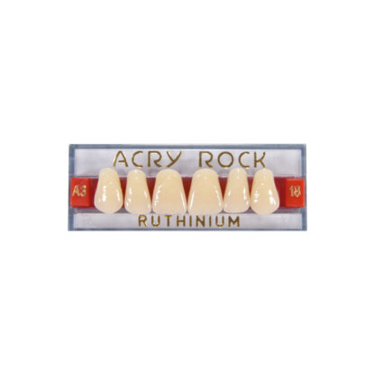 DIENTES ANTERIORES SUPERIORES Acry Rock color vita