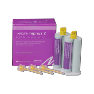 VENTURA Impress 2.0 Light body regular set (2x50 ml)+ 12 Tip