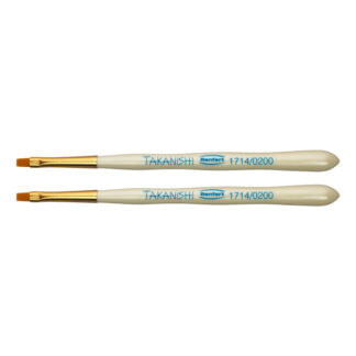 TAKANISHI Pinceles para opaquer 2 piezas