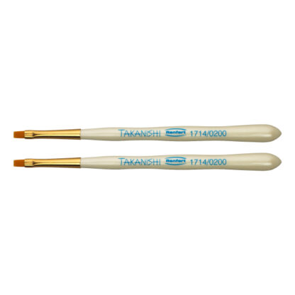 TAKANISHI Pinceles para opaquer 2 piezas