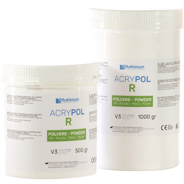 ACRY POL R Resina rosa termopolimerizable