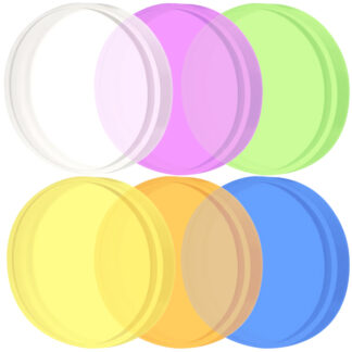 DISCO PMMA Color Transparente 98ø x18mm