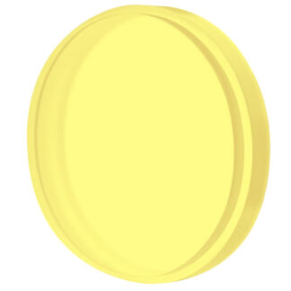 DISCO PMMA Transparente Amarillo 98ø
