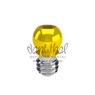 ESFERA Enroscar Normal Cad Cam, hex 1,3 mm, rosca de 2,0 mm