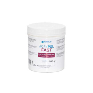 ACRY POL FAST 500g - Resina rosa termpolimerizable rápida