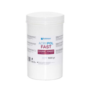 ACRY POL FAST 1000g - Resina rosa termpolimerizable rápida