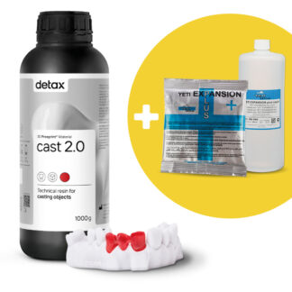 FREEPRINT Cast 2.0 1000g + Revestimiento Expansión Plus