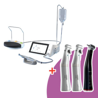 C-SAILOR S1 - Motor implantología / Cirugía + 2 Contra-Angulos 20:1 + Contra-Angulo 1:5 ZA15L Multiplicador