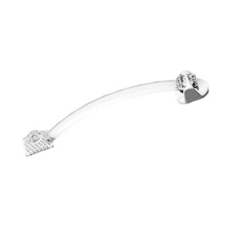DISTALIZADOR Clase II Transparente 20mm gancho crimpable