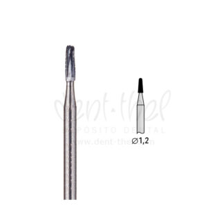 CARBURO Forma cilíndrica corte grueso punta redondeada HP C.31R.012.HP