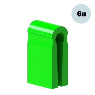 6 Espaciadores Procesamiento Verdes Hader - Tipo CEKA 1703