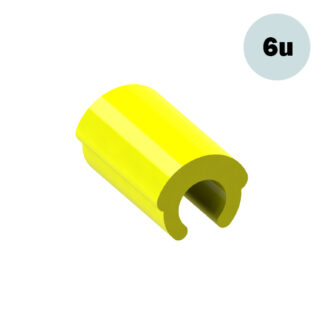 6 Insertos Hembra Hader VX Amarillo - Tipo CEKA 1802