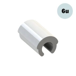 6 Insertos Hembra Hader VX Blanco - Tipo CEKA 1805