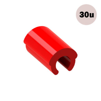 30 Insertos Hembra Hader VX Rojo - Tipo CEKA 1806B