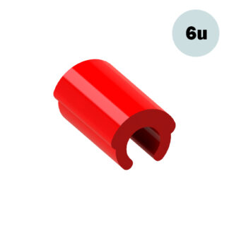 6 Insertos Hembra Hader VX Rojo - Tipo CEKA 1806