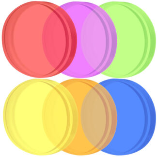 DISCO MII Blocks PMMA Transparente 98ø x16mm