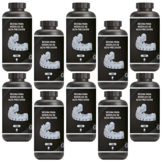 RESINA MODELOS Alta Precisión Gris Claro 10kg - Premium Grip