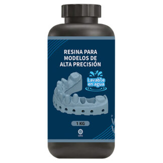 RESINA MODELOS Lavable en agua Gris 1kg - Premium Water Wash